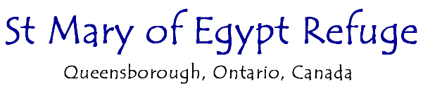 St Mary of Egypt Refuge - Queensborough, Ontario, Canada